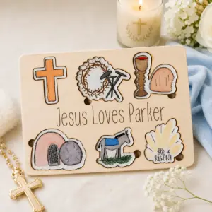 jesus love name puzzle