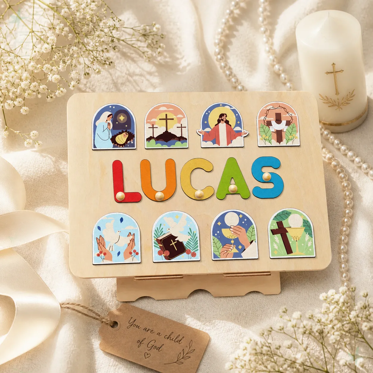 jesus story name puzzle