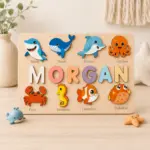 marine animals name puzzle