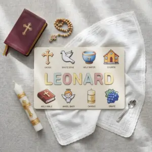 personalized holy symbols name puzzle baptism gift from godparents 2