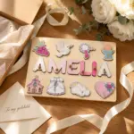pink rosary goddaughter name puzzle 2