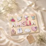 pink rosary goddaughter name puzzle 4