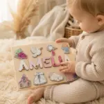 pink rosary goddaughter name puzzle 5