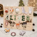 woodland theme name puzzle