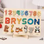 zoo animals name puzzle