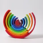 Large Wooden Rainbow Stacker 1