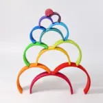 Large Wooden Rainbow Stacker 3