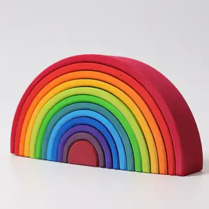Large Wooden Rainbow Stacker