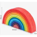 Large Wooden Rainbow Stacker 4