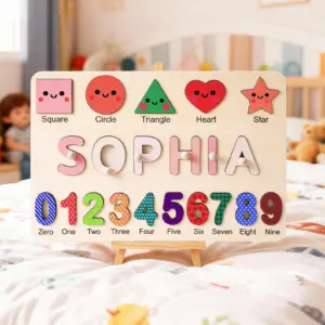 early learning montessori name puzzle 2
