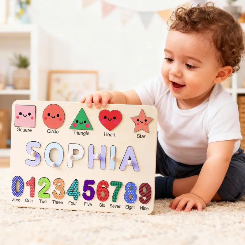 early learning montessori name puzzle 4