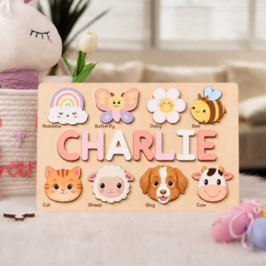 little friends montessori name puzzle