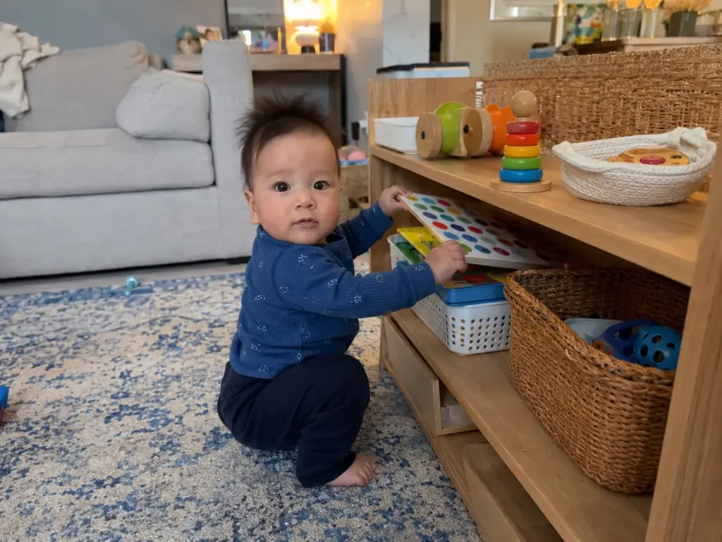 montessori at home prepared shelf real family
